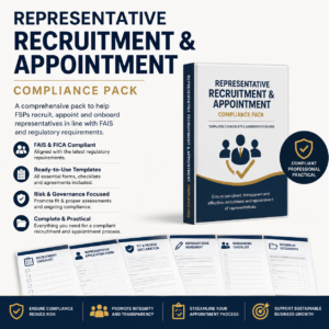 Representative Appointment Compliance Pack for FSPs