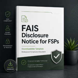 FAIS Disclosure Notice for FSPs