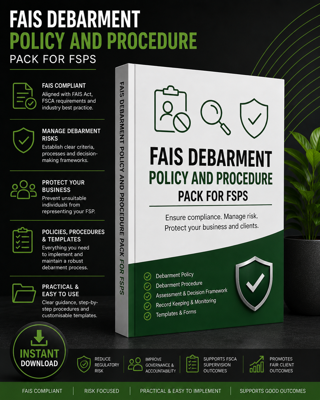 FAIS Debarment Policy and Procedure Pack for FSPs