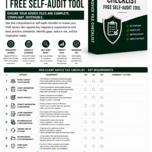 FAIS Client Advice File Compliance Checklist | Free Self-Audit Tool for FSPs