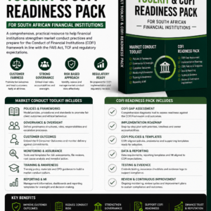 Market Conduct Toolkit and COFI Readiness Pack for South African financial institutions