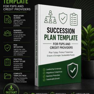 Succession Plan Template for FSPs and Credit Providers